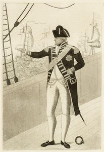 Admiral Duncan på Quarter Deck av John Kay