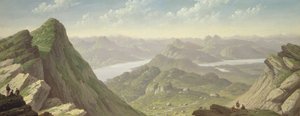 Nord-vest utsikt fra Ben Lomond