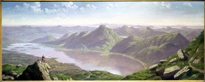 Sør-vest utsikt fra Ben Lomond