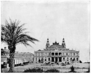 Casino, Monte Carlo, sent på 1800-tallet. av John L. Stoddard