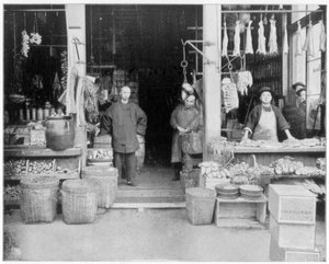 Chinatown, San Francisco, slutten av 1800-tallet.