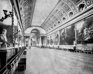 Gallery of Battles, Versailles, Frankrike, 1893.