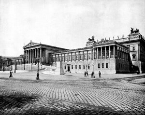 Houses of Parliament, Wien, 1893. av John L. Stoddard