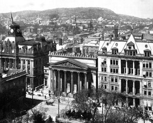 Montreal og Mount Royal, Canada, 1893. av John L. Stoddard