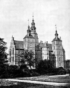Rosenborg slott, København, Danmark, 1893. av John L. Stoddard
