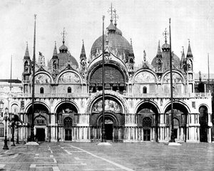 St Marks, Venezia, Italia, 1893. av John L. Stoddard