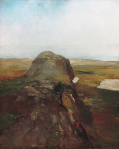 Autumn Study, View over Hanging Rock, Newport, R.I., 1868. av John La Farge
