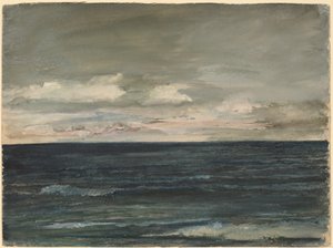 Leksjonsstudie på Jersey Coast av John La Farge