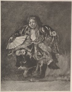 Noh Dancer, ca. 1886. av John La Farge