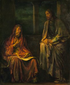 Besøk av Nikodemus til Kristus, 1880.