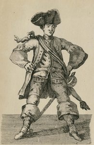 Cibber, i karakteren til Ancient Pistol