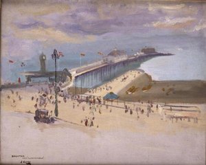 Brighton fra Royal Albion av John Lavery