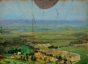 Fra en drageballong, Roehampton av John Lavery