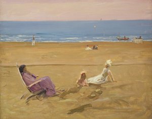På stranda av John Lavery