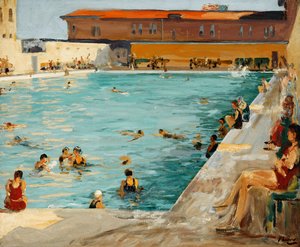Folkets basseng, Palm Beach av John Lavery