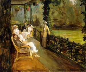 Verandaen av John Lavery