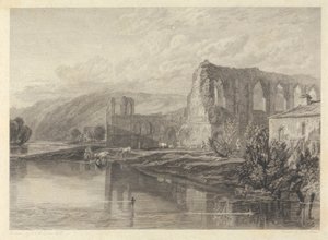 St. Agatha's Abbey, Easby av John Le Keux