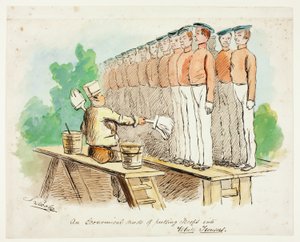 En økonomisk måte å sette tropper i hvite bukser av John Leech