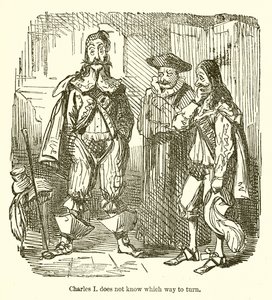 Charles I vet ikke hvilken vei han skal snu av John Leech