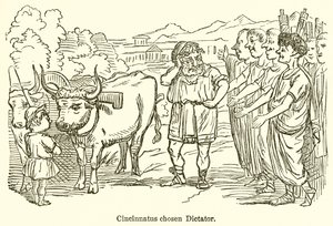 Cincinnatus valgte diktator