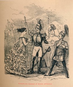 Tenk på oppførselen til Scipio Africanus, 1852 av John Leech