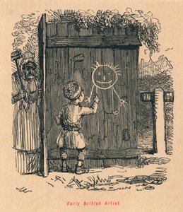 Tidlig britisk kunstner, c1860, c1860 av John Leech