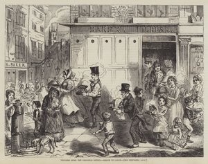 Henter hjem julemiddagen av John Leech