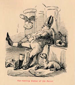 Revejaktbiskop av perioden, c1860, c1860 av John Leech