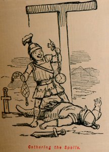 Samler byttet, 1852 av John Leech