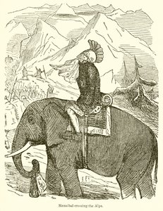 Hannibal krysser Alpene