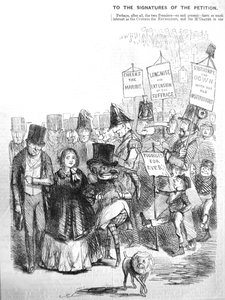 Hvordan chartistprosesjonen kan ha sett ut, 1848