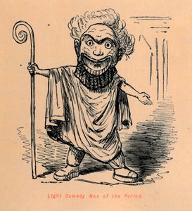 Lett komedie Man of the Period, 1852 av John Leech