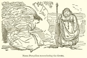 Numa Pompilius som husker grotten av John Leech