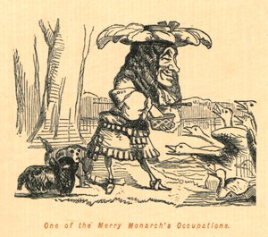 En av Merry Monarchs Occupations, 1897. av John Leech