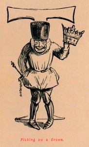 Picking up a Crown, c1860, c1860 av John Leech