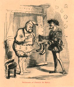 Høflighet fra Francis til Henry, 1897. av John Leech
