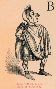 Robert Shortshanks, hertug av Normandie, c1860, c1860 av John Leech