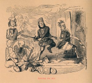 Å gjøre opp regningen, c1860, c1860 av John Leech