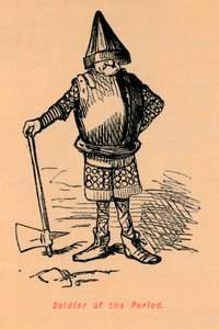 Soldat fra perioden, c1860, c1860 av John Leech