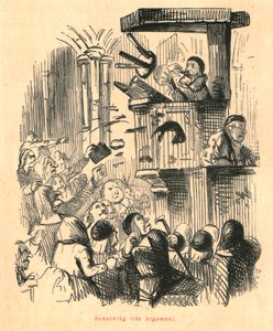 Noe som Argument, 1897. av John Leech
