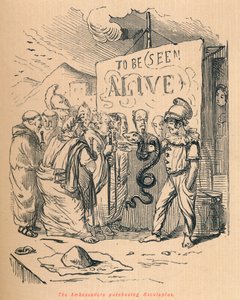 Ambassadørene som kjøpte Aesculaplus, 1852 av John Leech