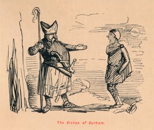 Biskopen av Durham, c1860, c1860 av John Leech