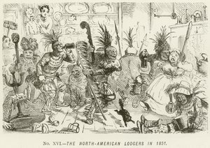 The North-American Lodgers i 1851