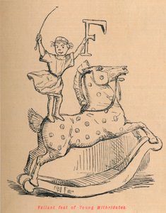 Tapre bragd av Young Mithridates, 1852 av John Leech