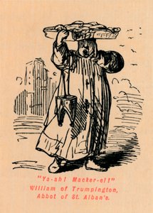Ja-å! Macker-el! William av Trumpington, abbed av St. Albans, av John Leech
