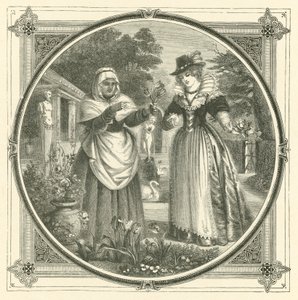 Hver blomst mister endelig parfymen sin (gravering) av John Leighton