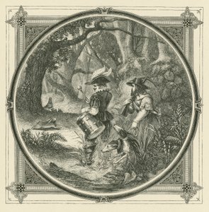 Harer fanges ikke med trommeslag, heller ikke fugler med tarteletter (gravering) av John Leighton