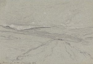 Mountain View i Nord-Wales av John Linnell