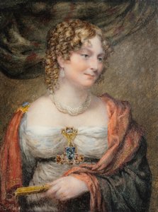 Portrett av Anne Law (née Towry), 1st Lady Ellenborough av John Linnell