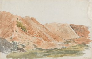 Steinbrudd nær Ironbridge (Earthworks, Cambridge Terrace) av John Linnell